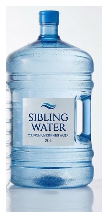 Sibling Water 20 Litre Jar bottle