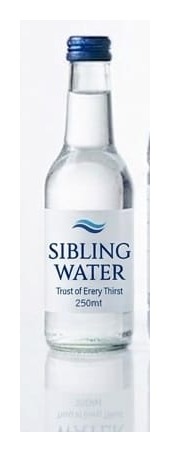 Sibling Water 250ml bottle